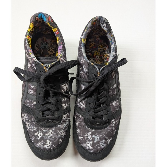 Onitsuka Tiger by Asics Other - Onitsuka Tiger x Tokidoki Mens 9 Black Ultimate 81 D53AQ-9090 Cartoon Print